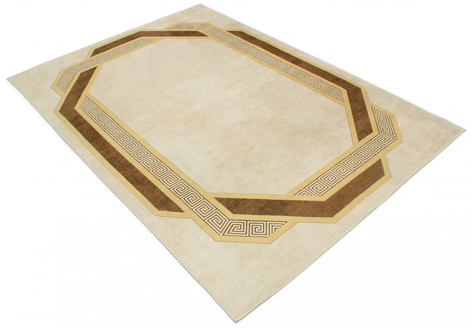 Wilton-Teppich - Olympia (beige/braun)