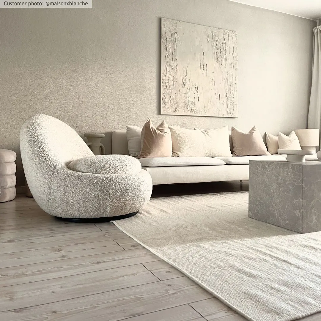 Wollteppich - Hamilton (weiß)