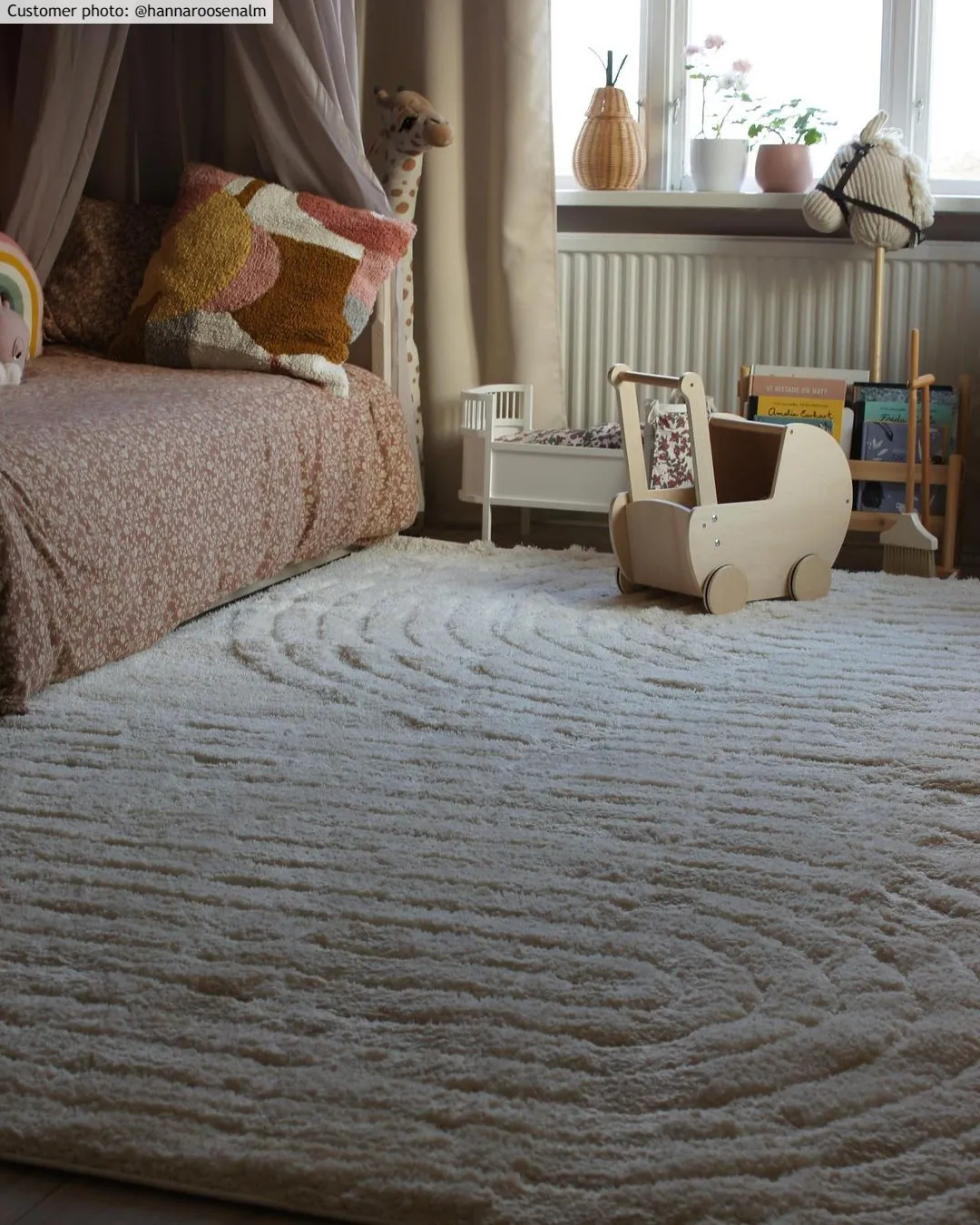 Hochflorteppiche - Evora (offwhite)