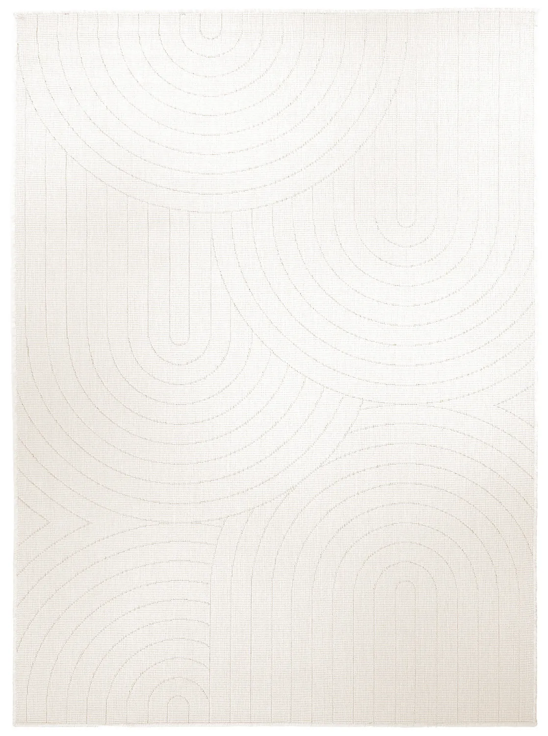 Tapis d’intérieur et d’extérieur - Hayden (blanc cassé)