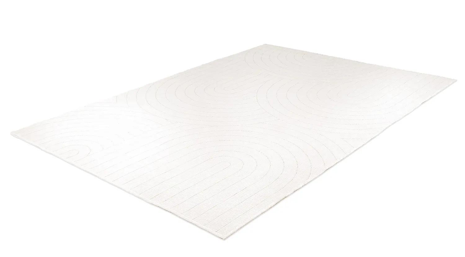 Tapis d’intérieur et d’extérieur - Hayden (blanc cassé)