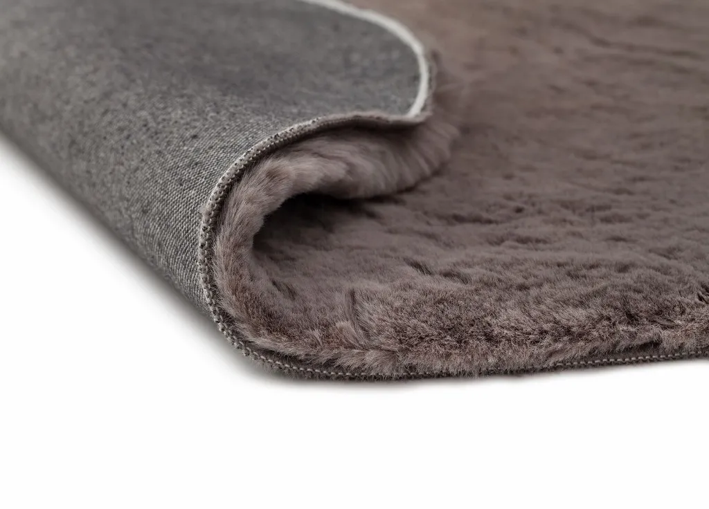 Runde Teppiche - Cloud Super Soft (anthrazit)