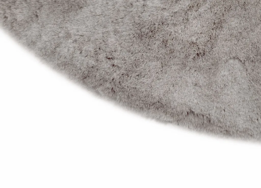 Runde Teppiche - Cloud Super Soft (grau)