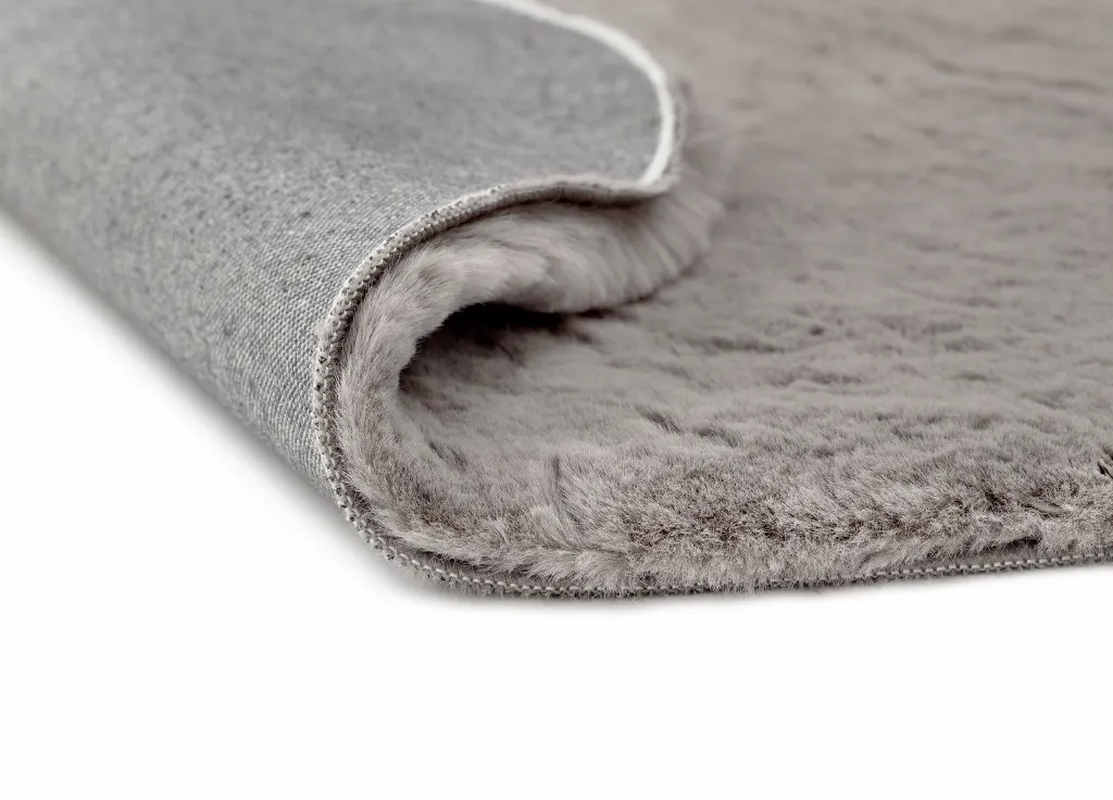 Runde Teppiche - Cloud Super Soft (grau)