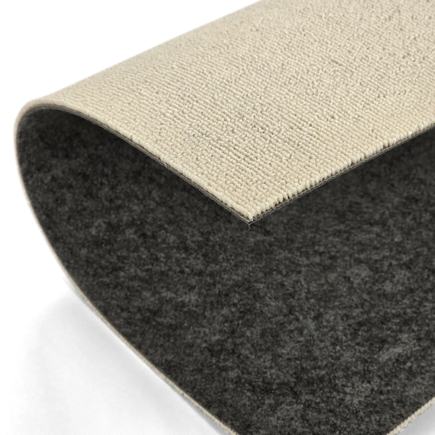 Teppichboden - Almeria Teppichfliesen 24 Stk. (creme)