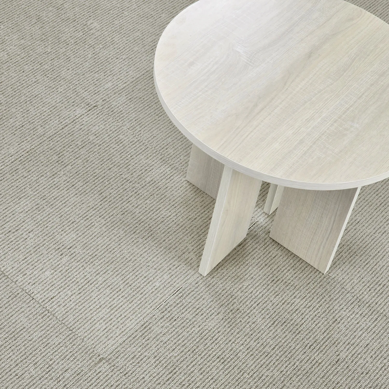 Teppichboden - Almeria Teppichfliesen 24 Stk. (gestreift grau)