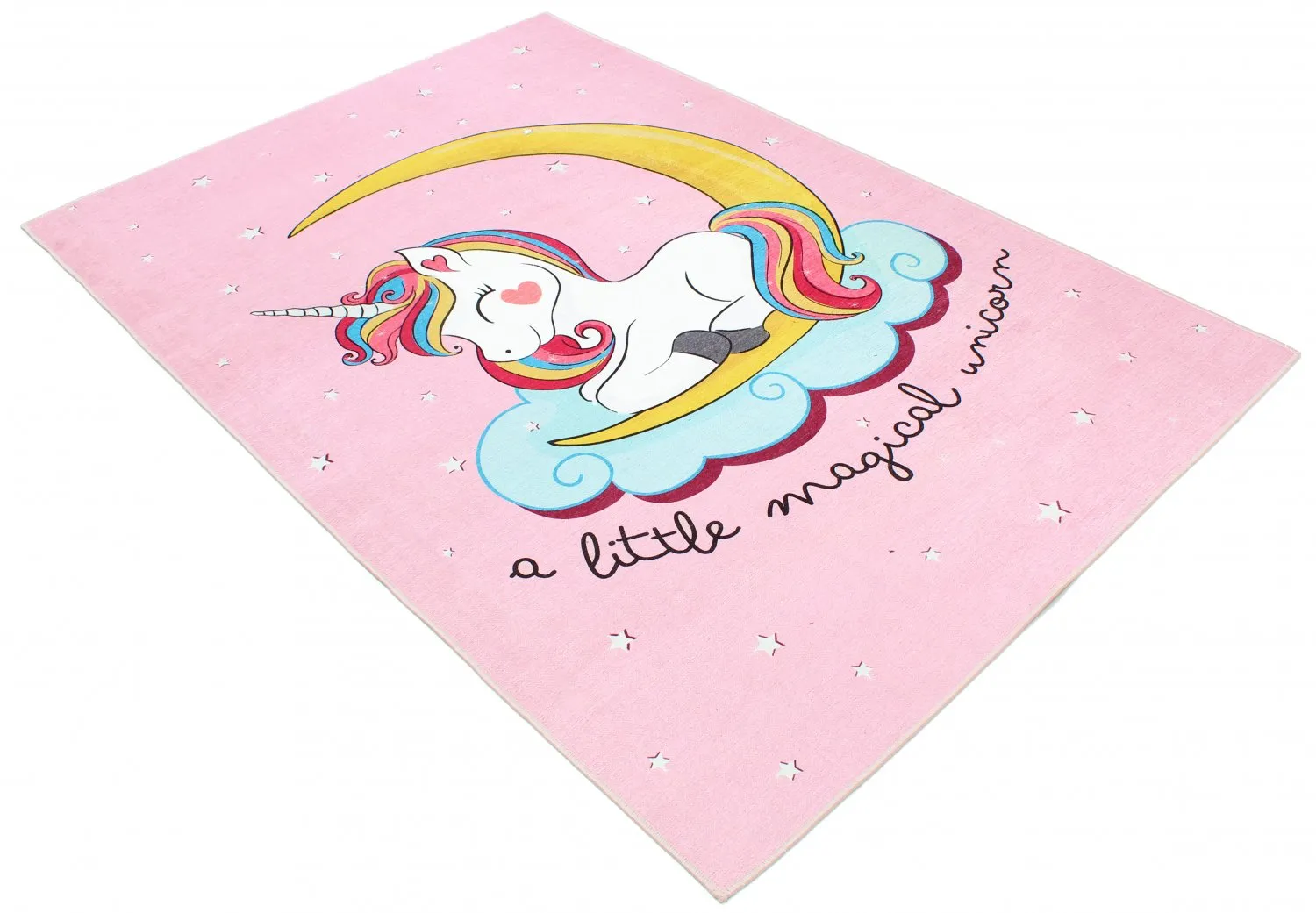 Tapis enfant - Magical Unicorn (rose)