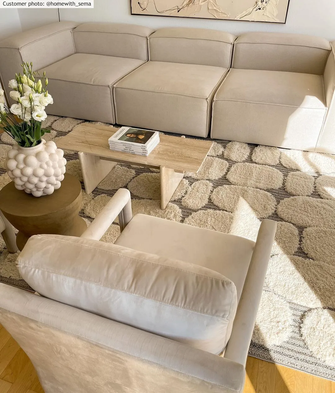 Hochflorteppiche - Fondi (beige)