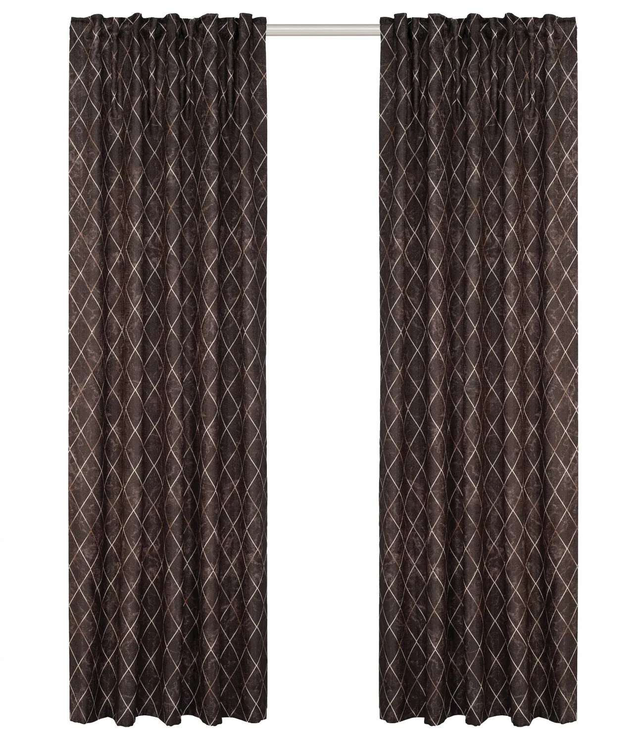 Vorhang - Bailey (braun)