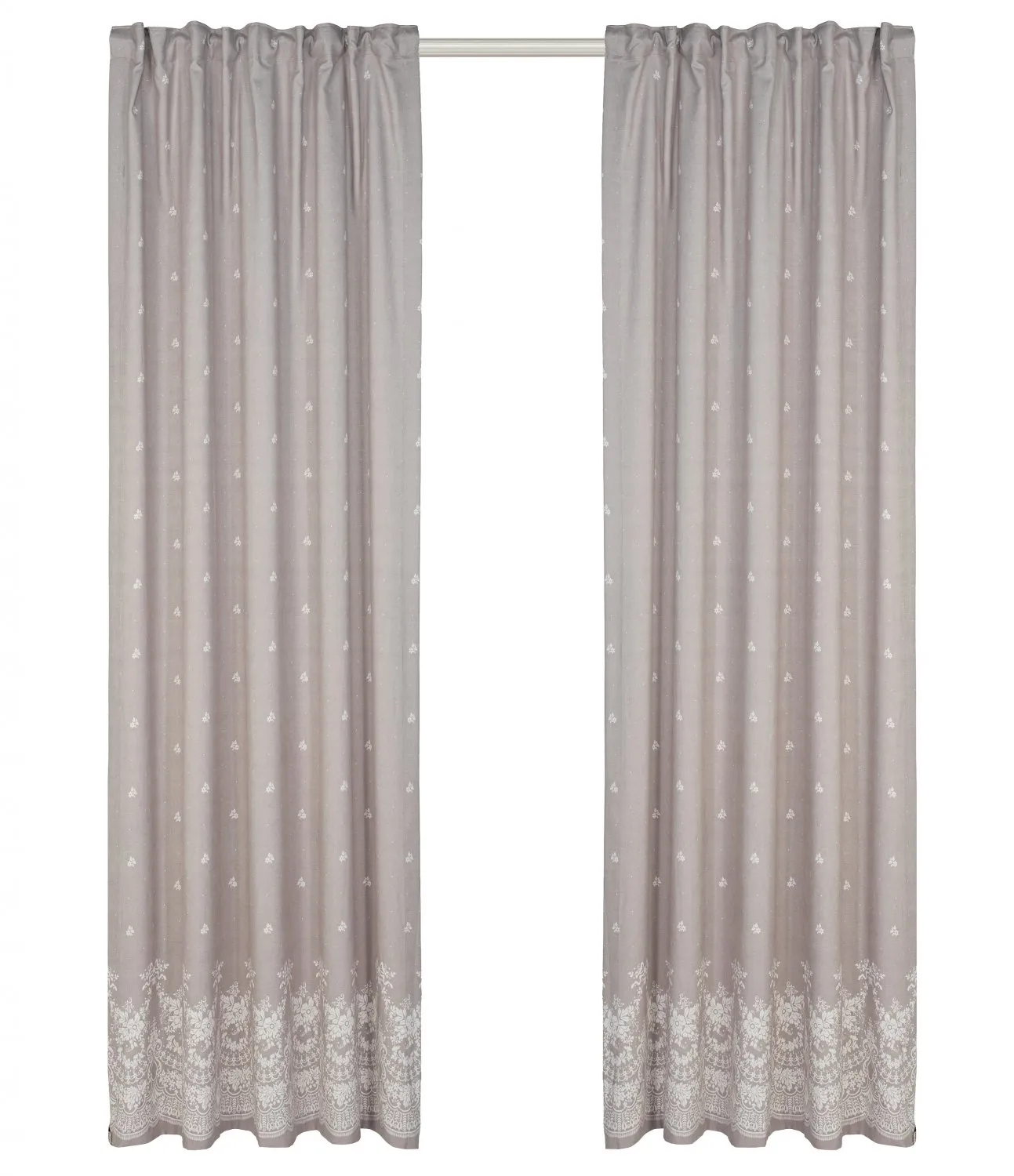 Vorhang - Edina (grau)