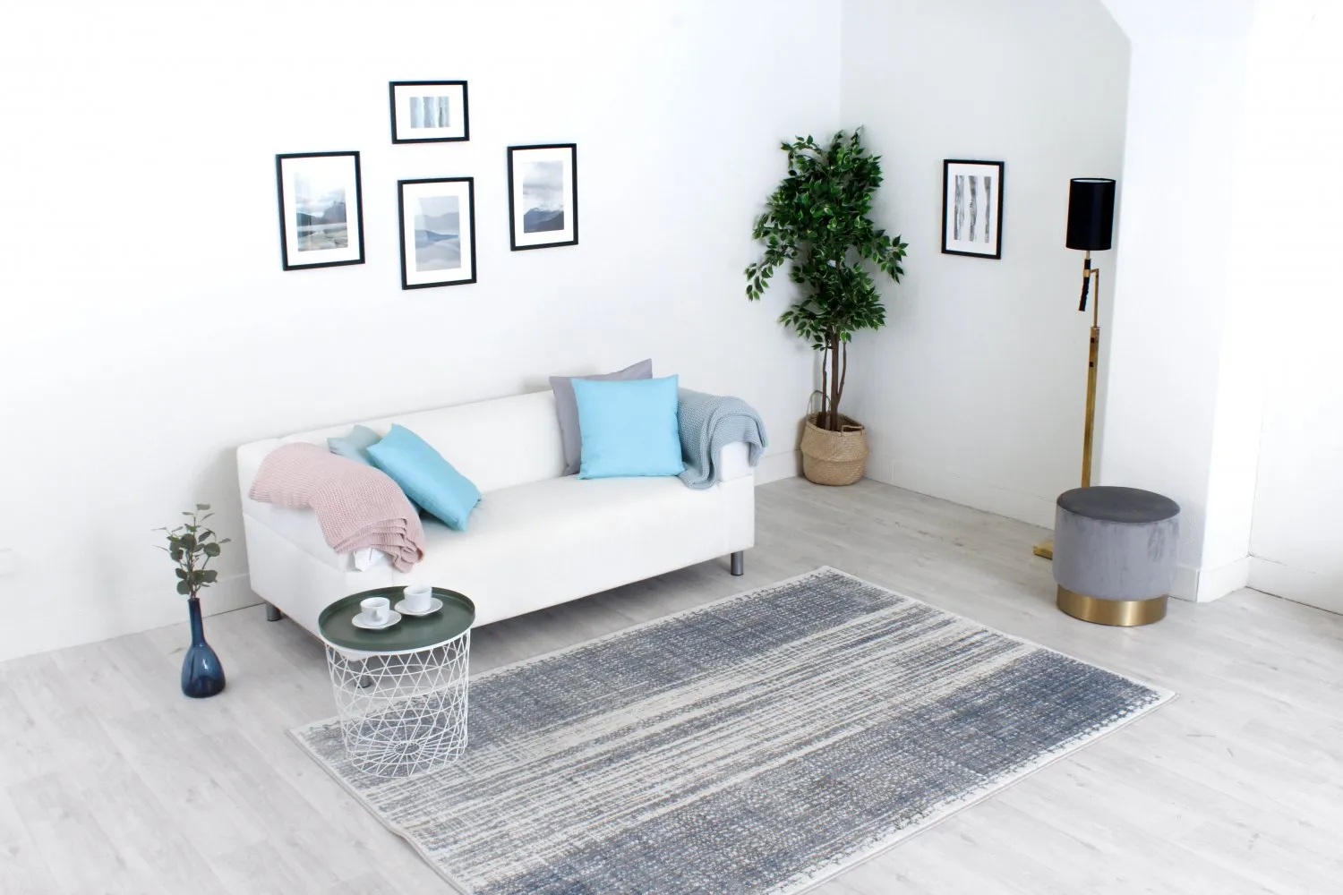 Wilton-Teppich - Gudena (grau)