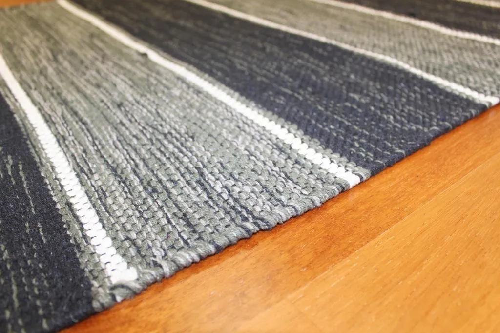 Flickenteppich von Stjerna of Sweden - Julia (grau)