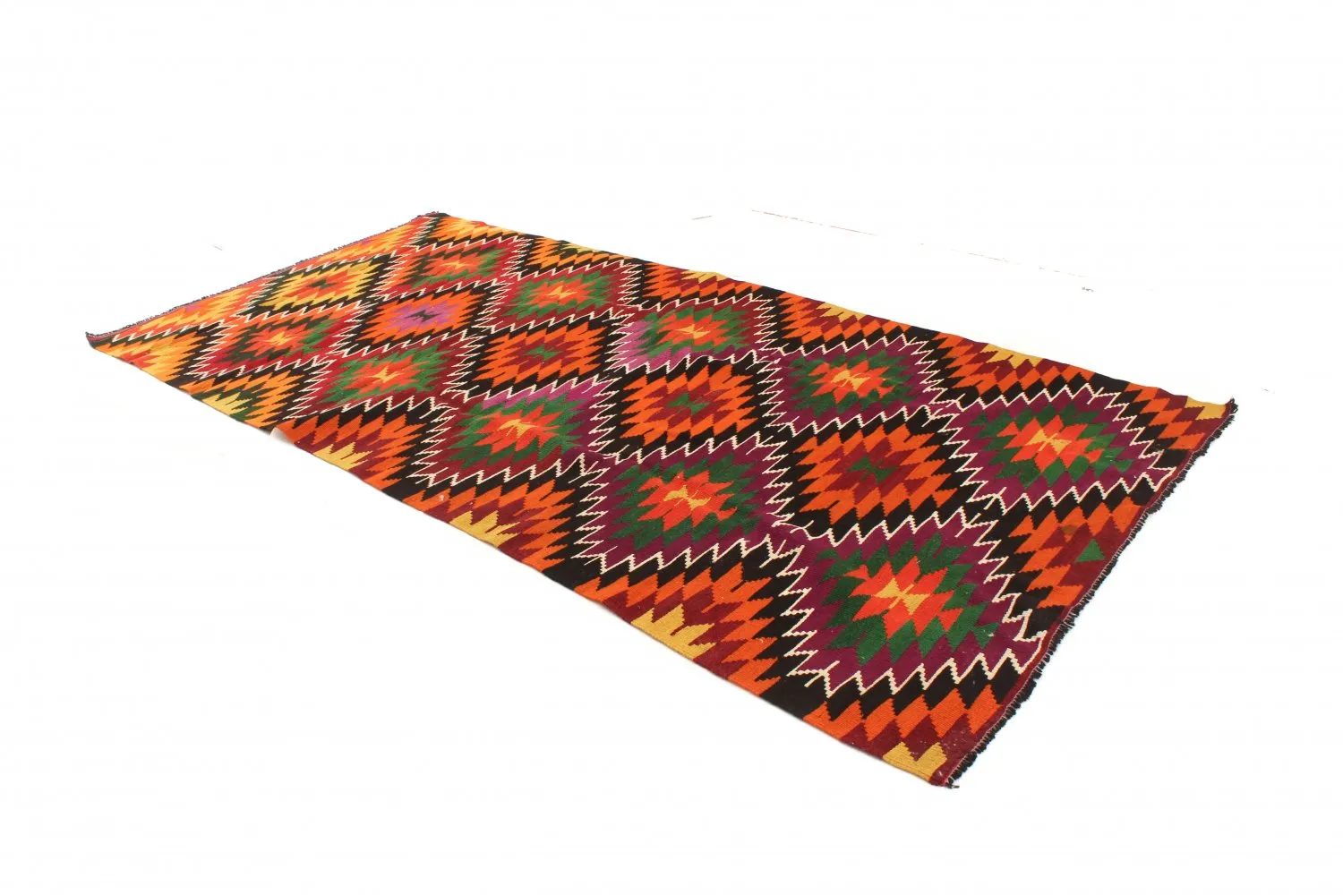 Tapis kilim turc 336 x 170 cm