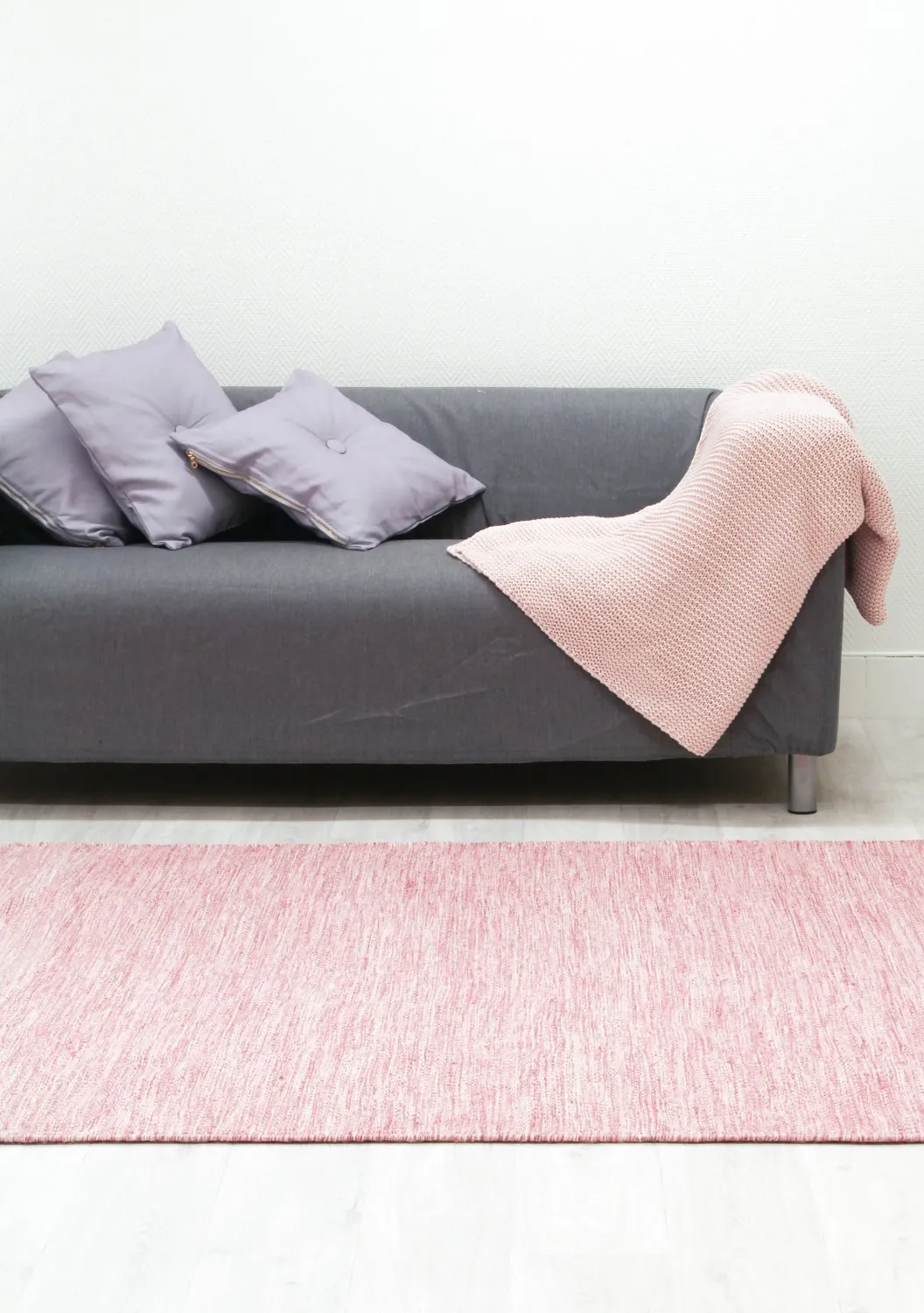 Wollteppich - Wellington (rosa)