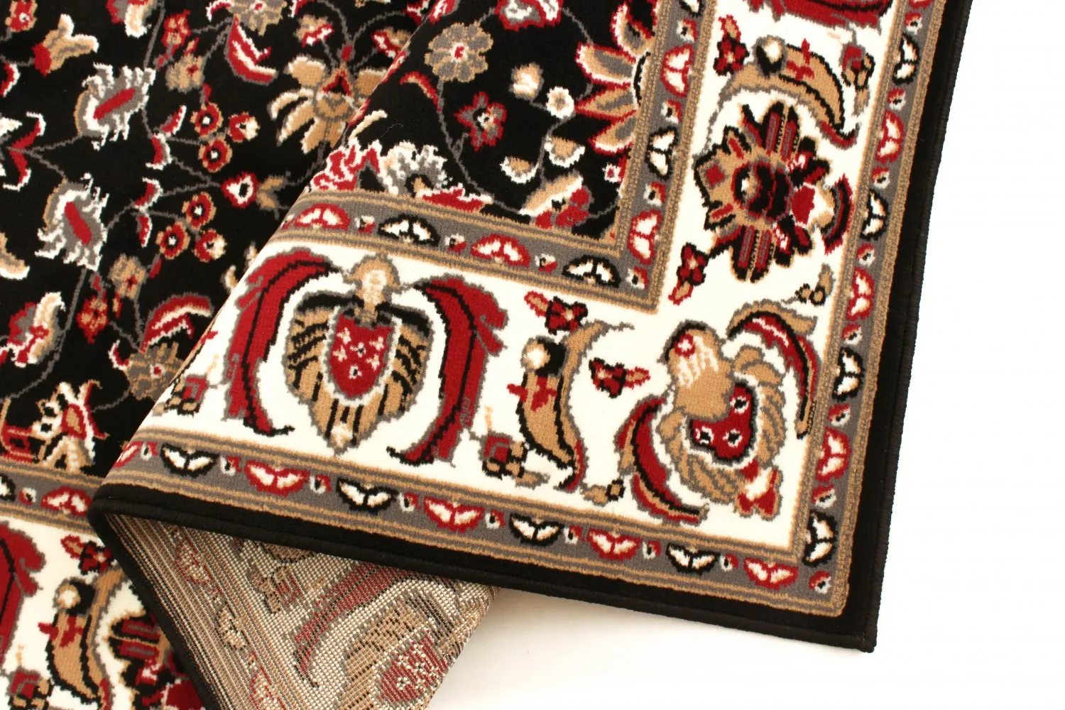 Wilton-Teppich - Peking Imperial (schwarz)