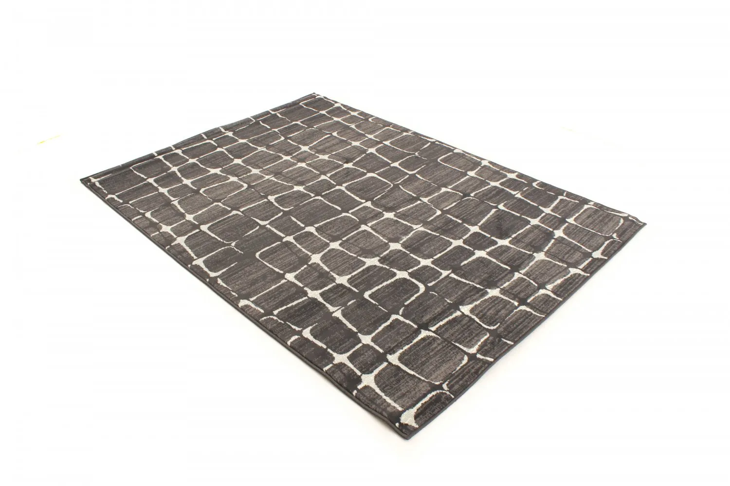 Wilton-Teppich - Florence Cross (grau)