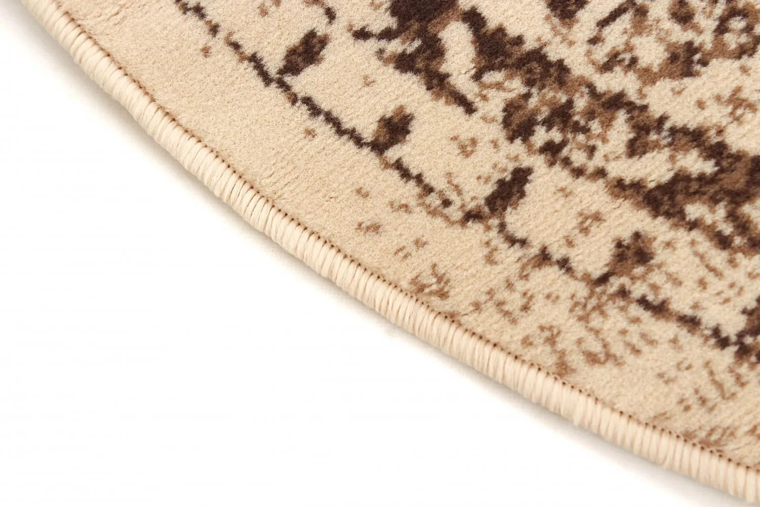 Rund Teppich - Peking Noble (weiß)