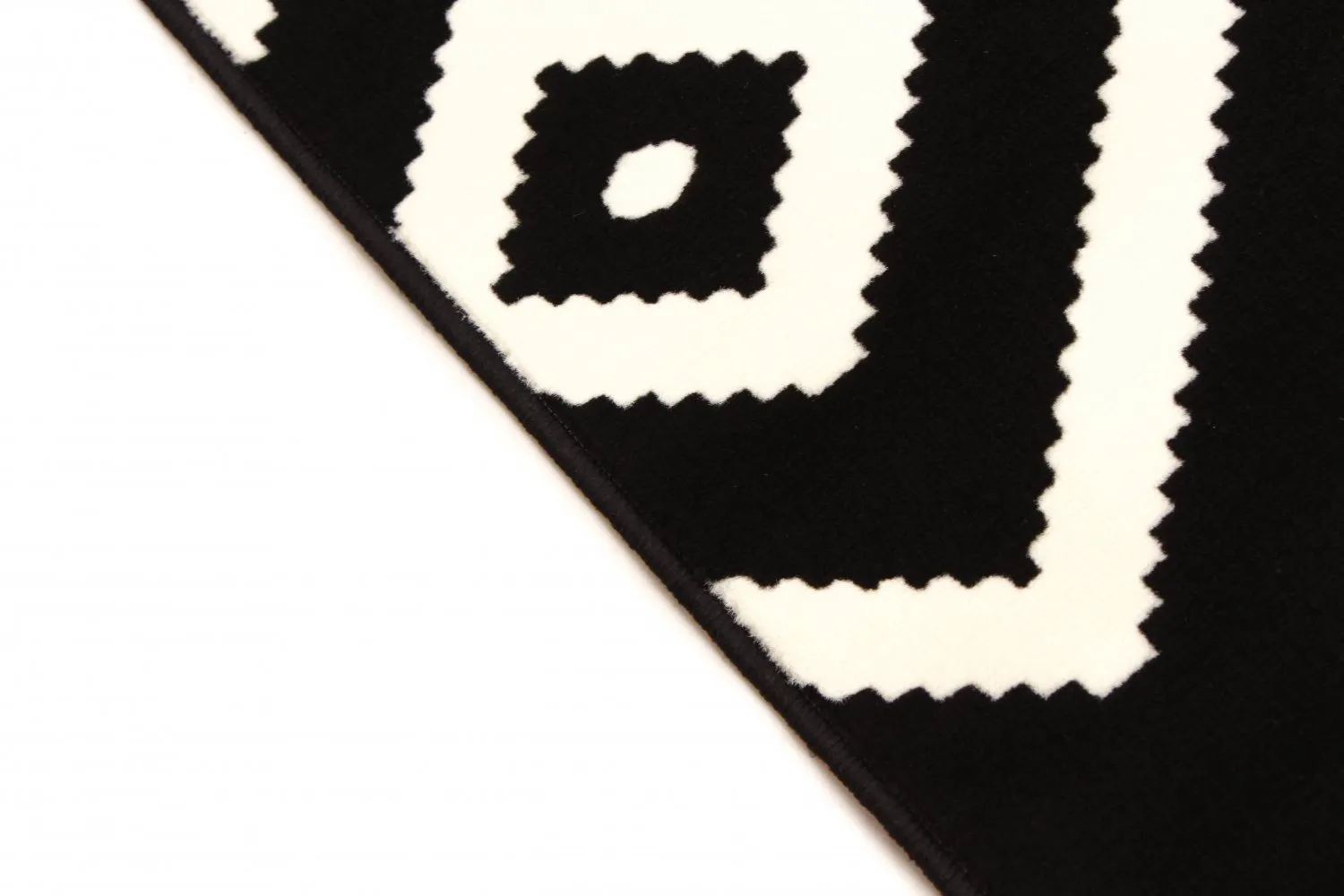 Wilton-Teppich - Florence Preston (schwarz)