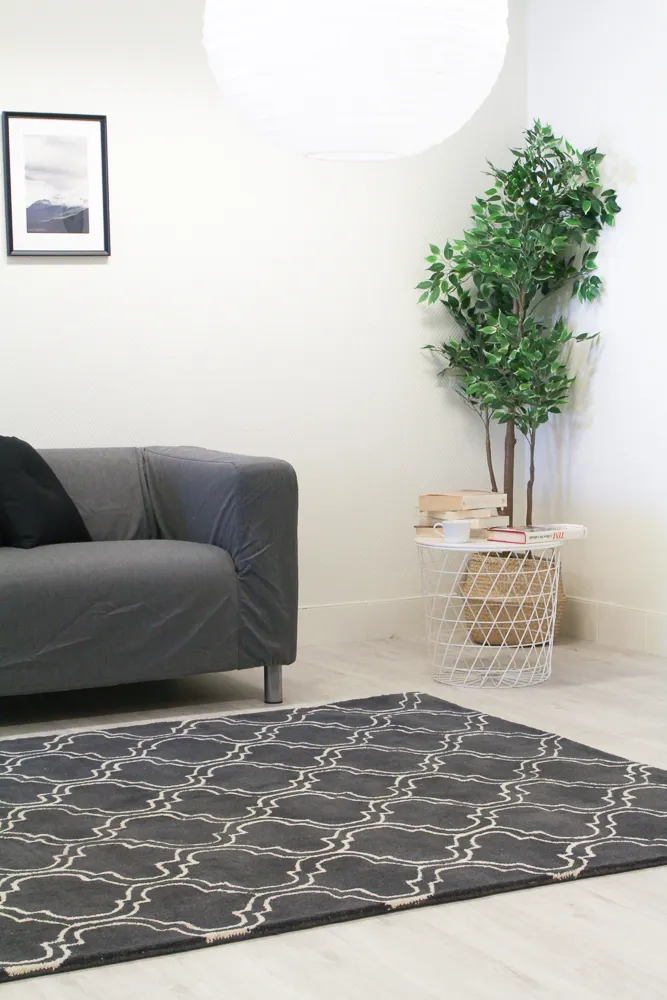 Wollteppich - Korinth (dunkelgrau)