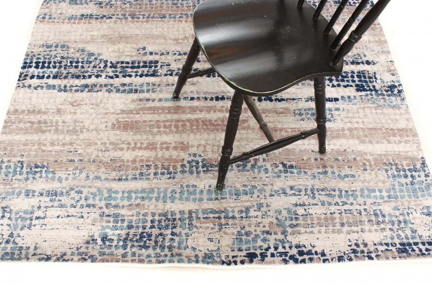 Wilton-Teppich - Yafran (blau)