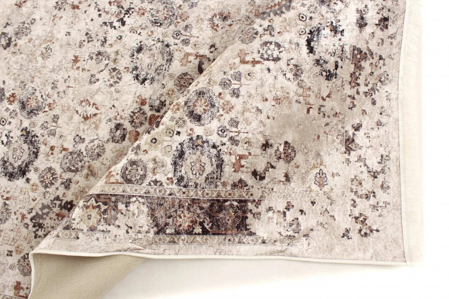 Rund Teppich - Toujane (grau)