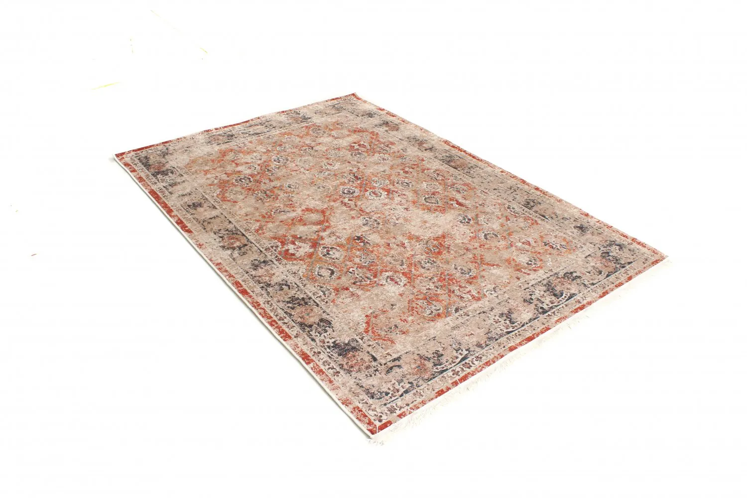 Rund Teppich - Douz (rot/multi)