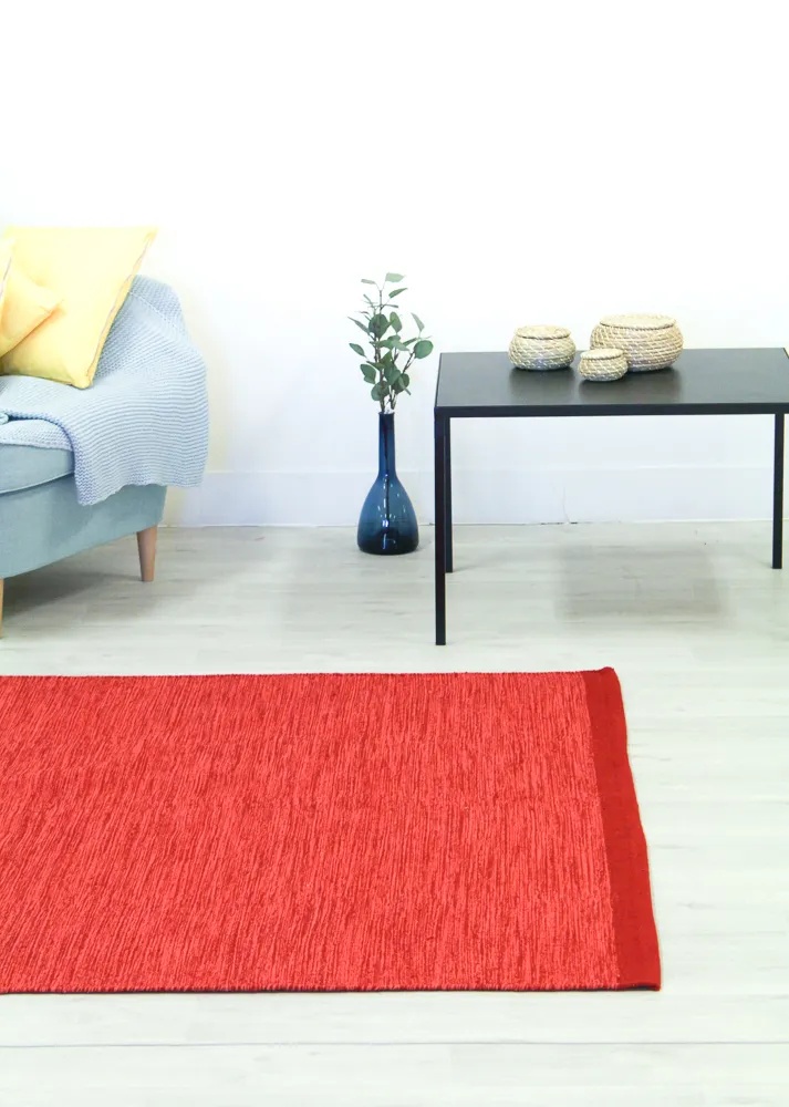 Flickenteppich - Slite (rot)