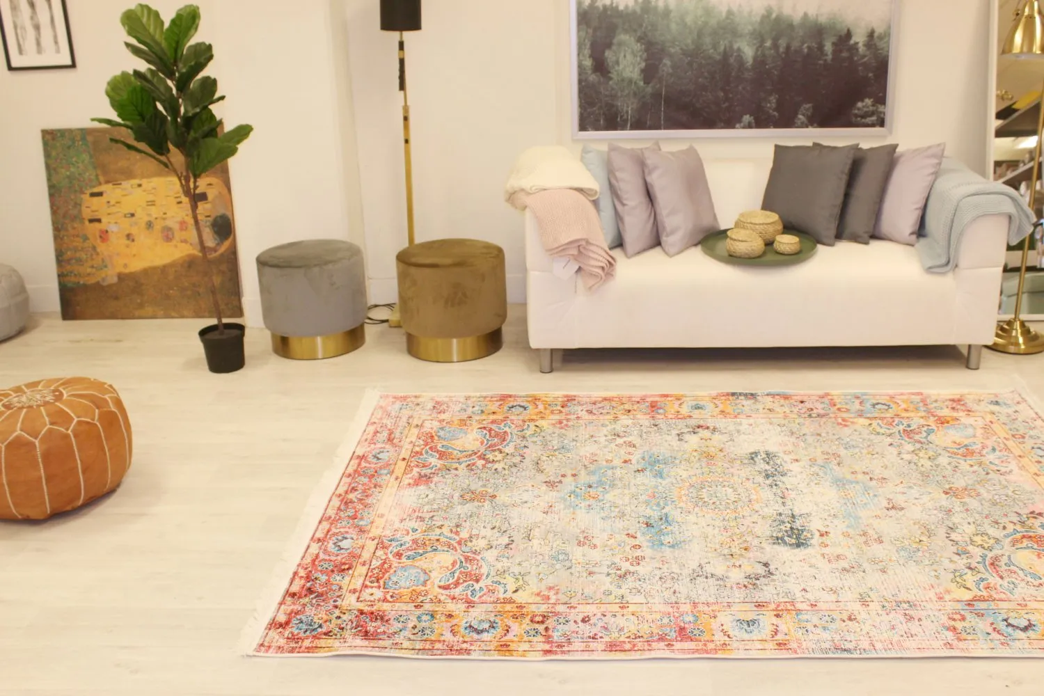 Rund Teppich - Jedaida (multi)