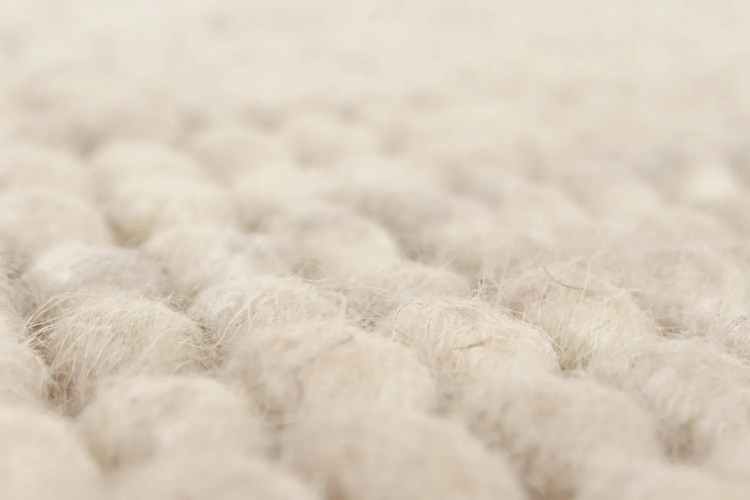Wollteppich - Avafors Wool Bubble (beige)