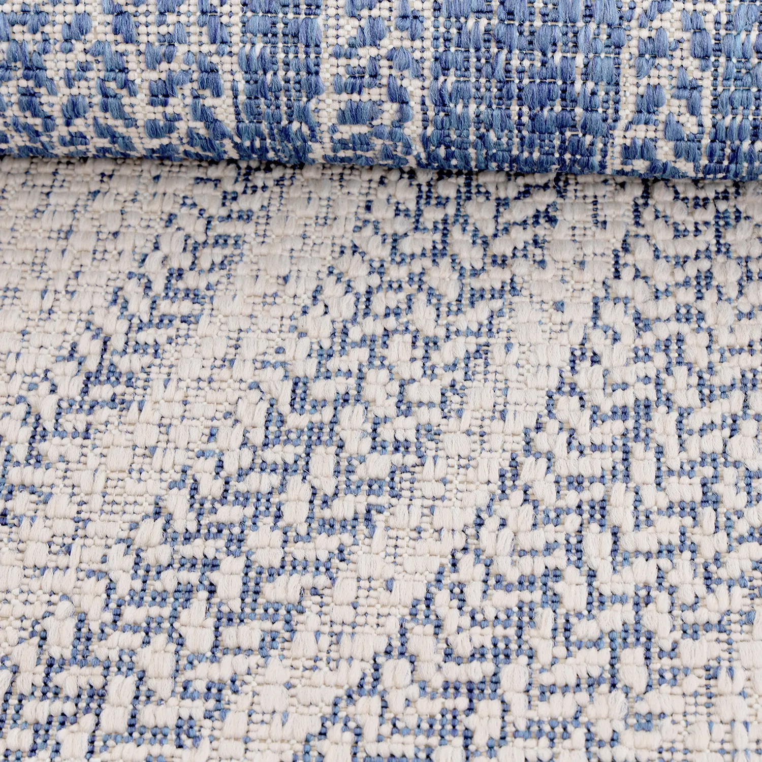 Rund Teppich - Indoor/Outdoor Angus (blau)