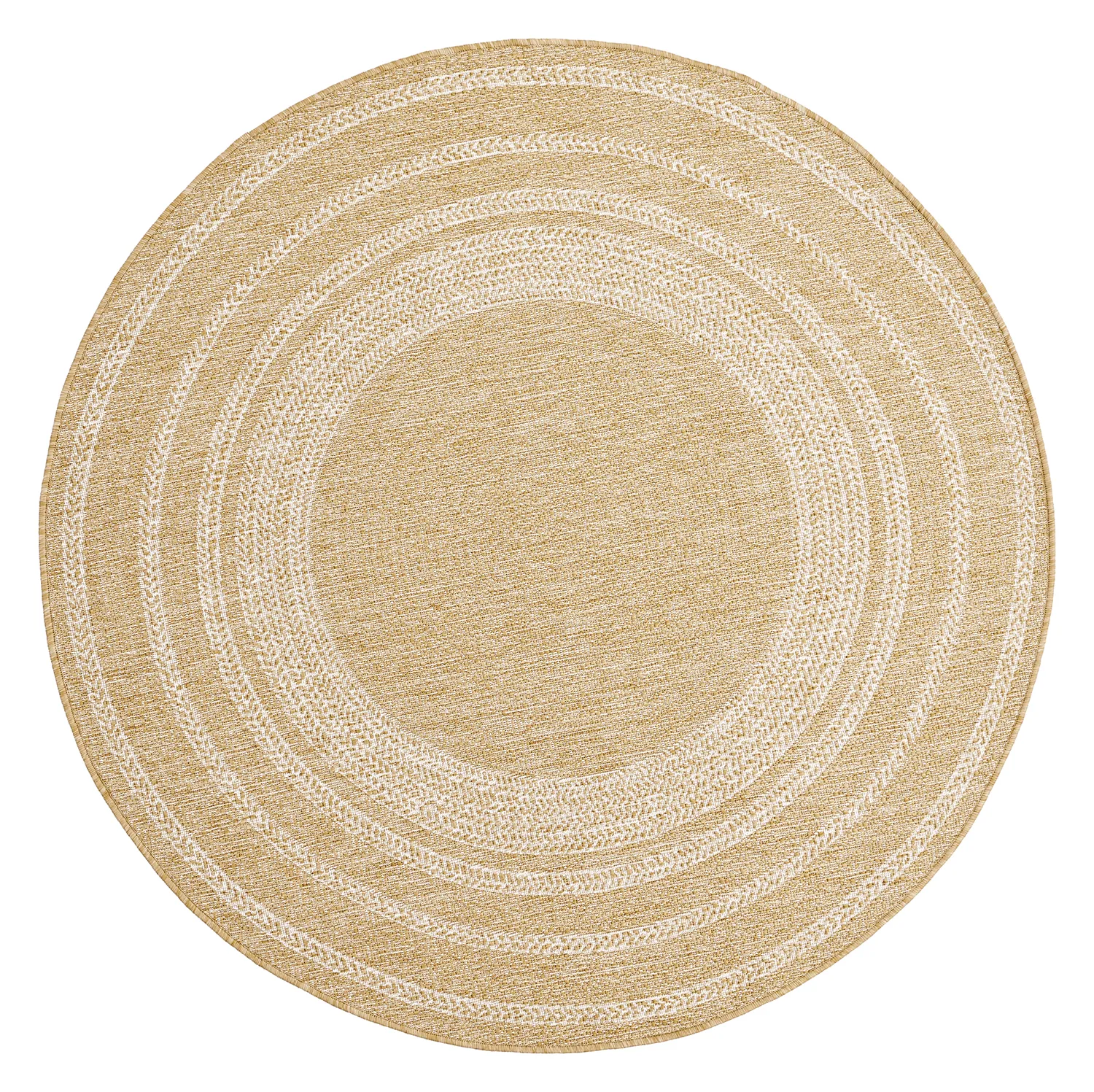 Tapis rond - Indoor/Outdoor Angus (nature)