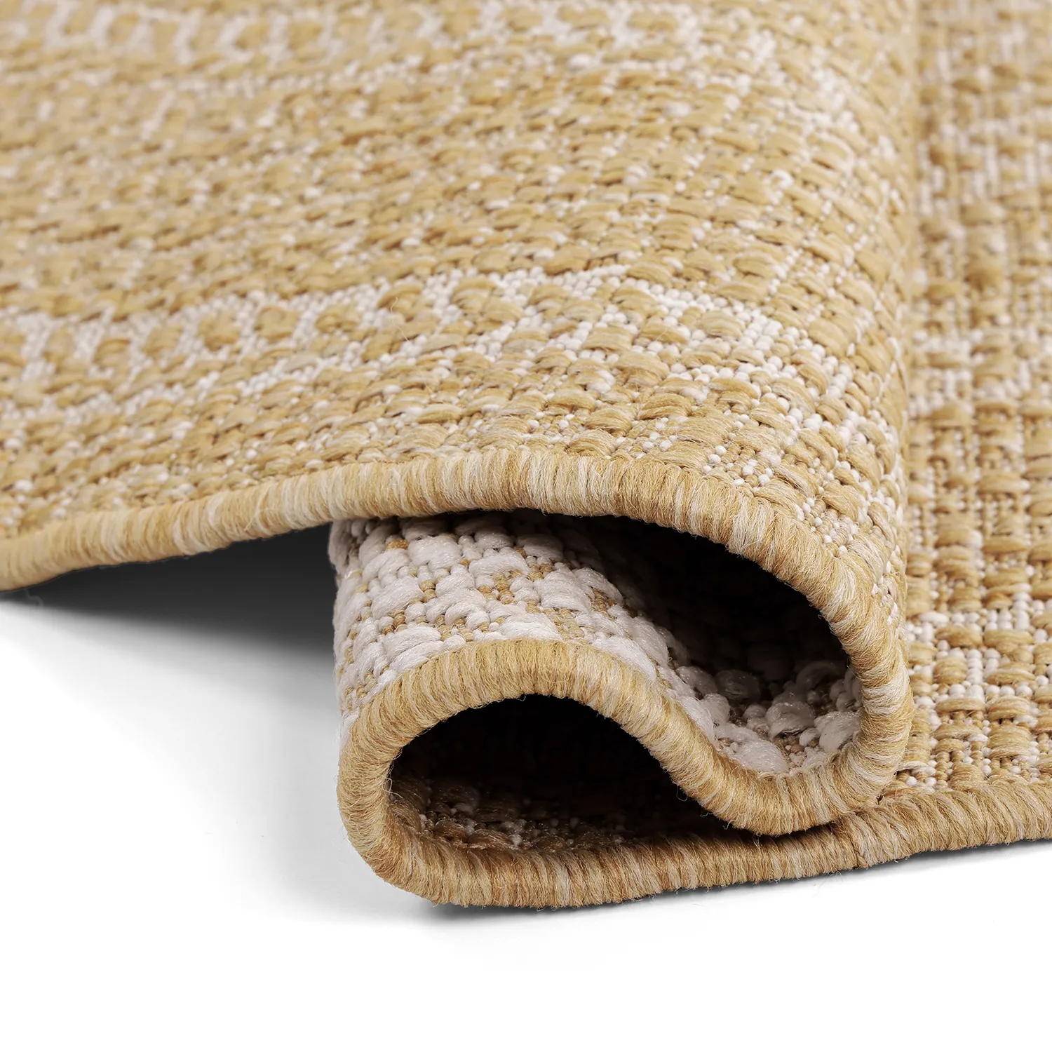Tapis rond - Indoor/Outdoor Angus (nature)