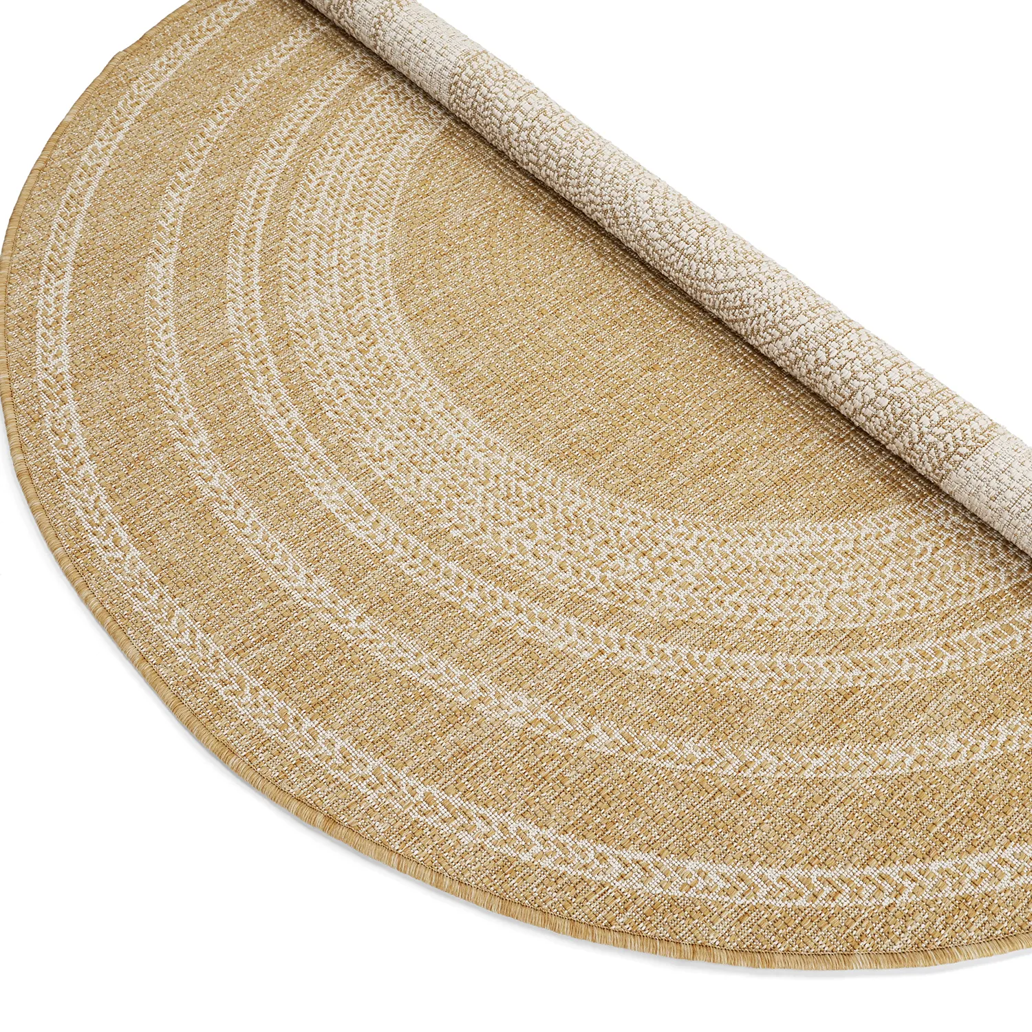 Tapis rond - Indoor/Outdoor Angus (nature)