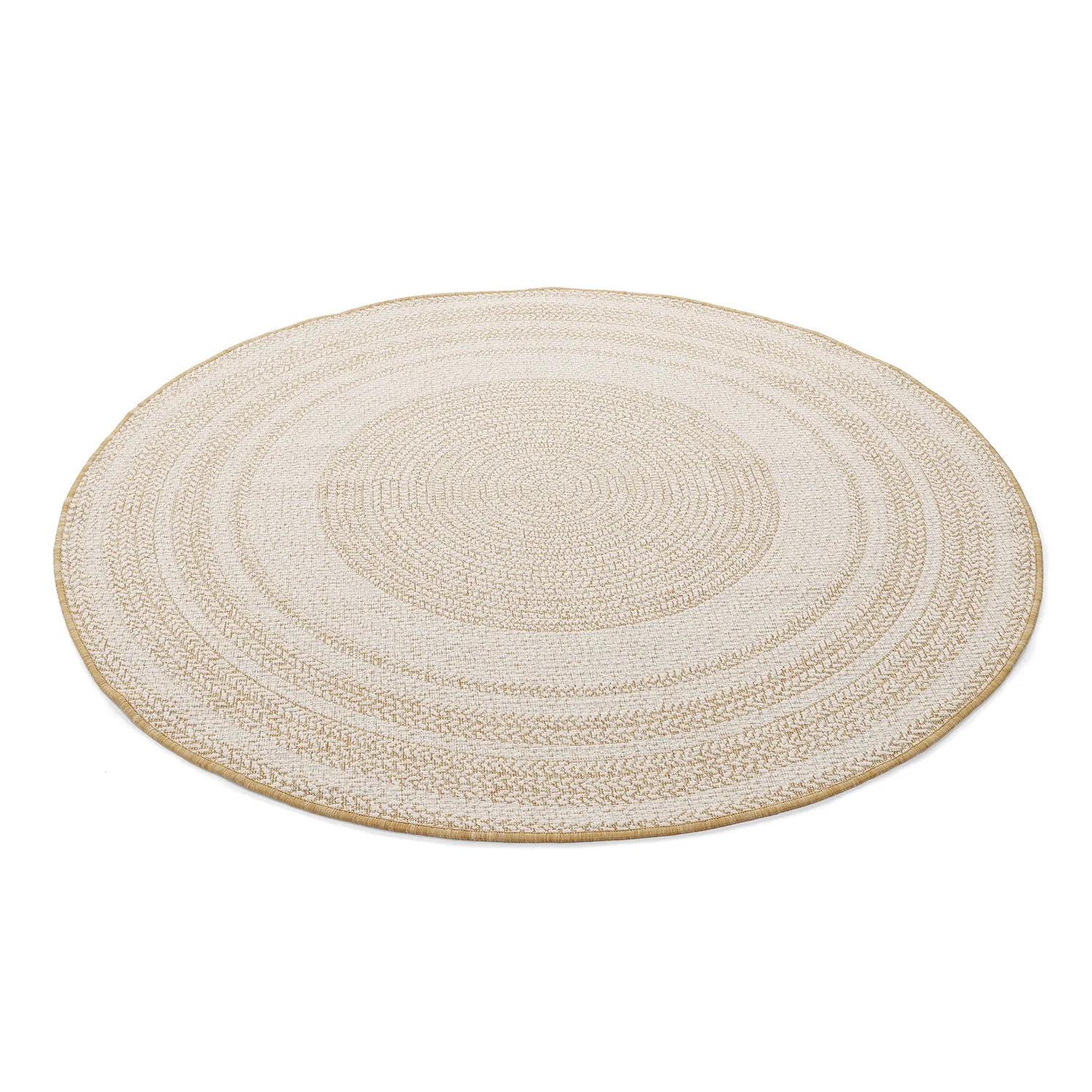 Tapis rond - Indoor/Outdoor Angus (nature)