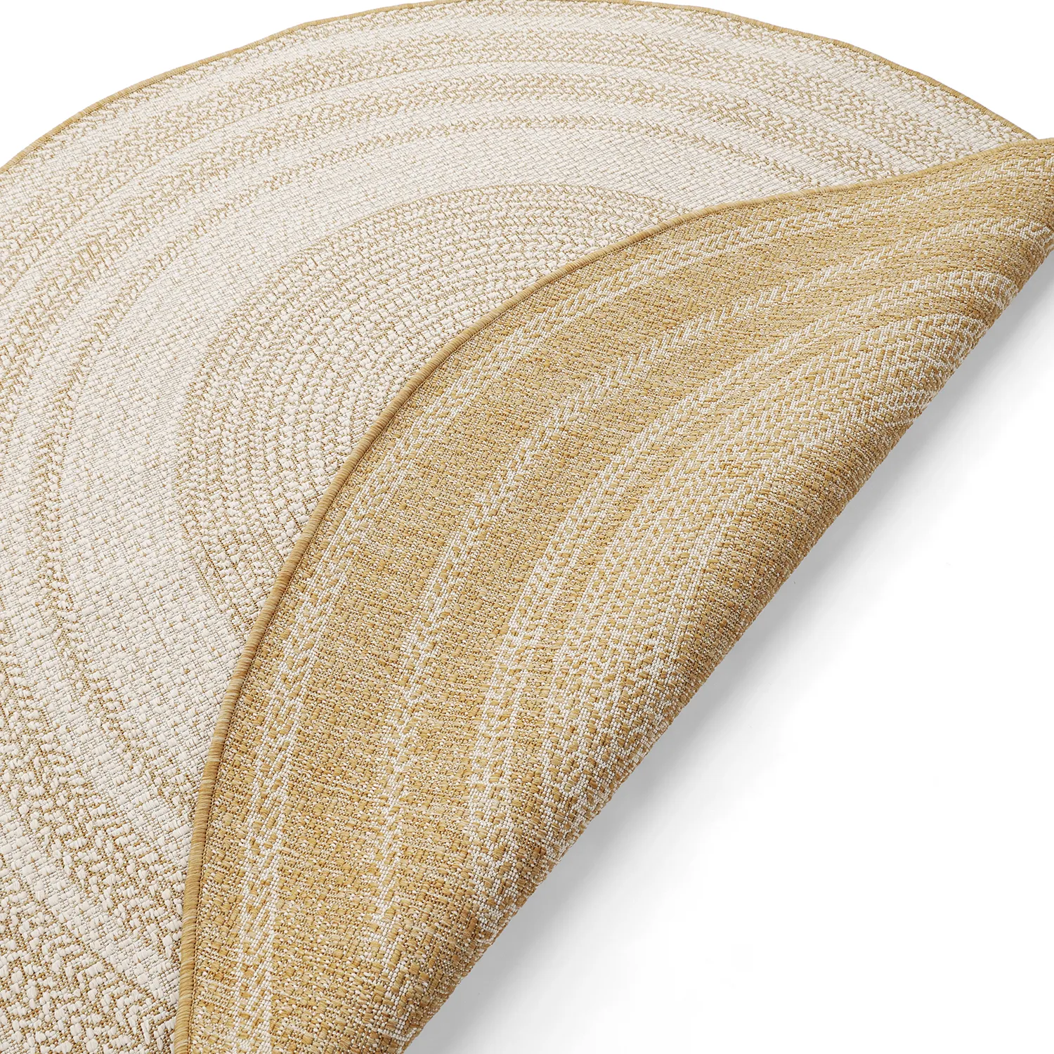 Tapis rond - Indoor/Outdoor Angus (nature)