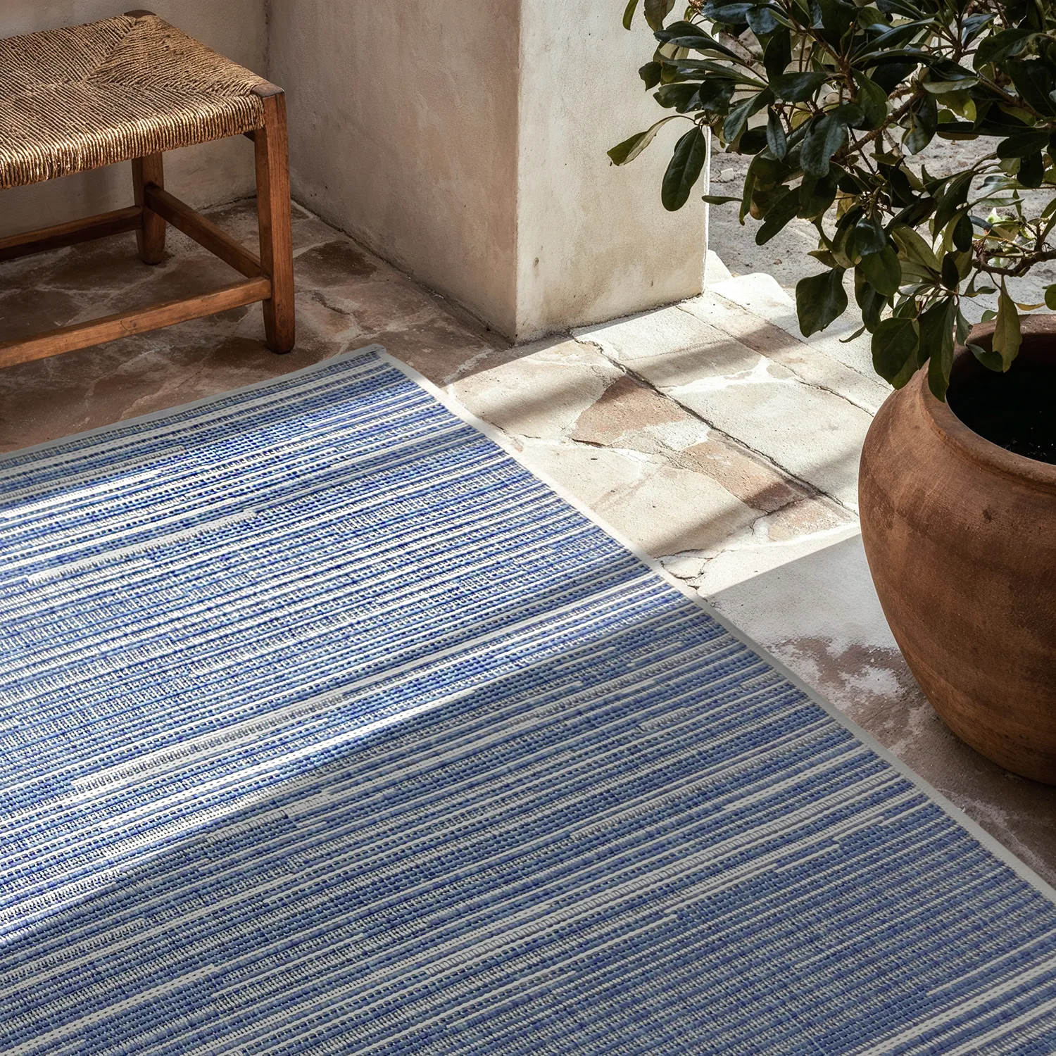 Tapis Intérieurs/Extérieurs - utomhusmatta - Arcata (bleu)