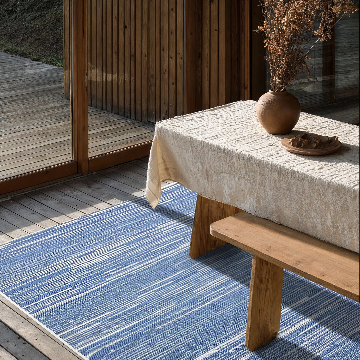 Tapis Intérieurs/Extérieurs - utomhusmatta - Arcata (bleu)