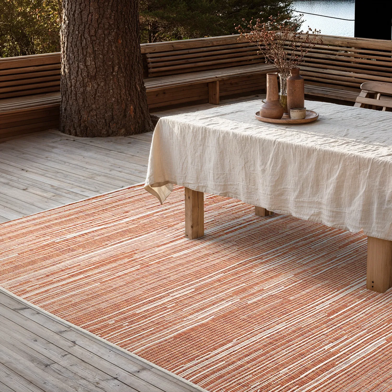 Tapis Intérieurs/Extérieurs - utomhusmatta - Arcata (rouge)