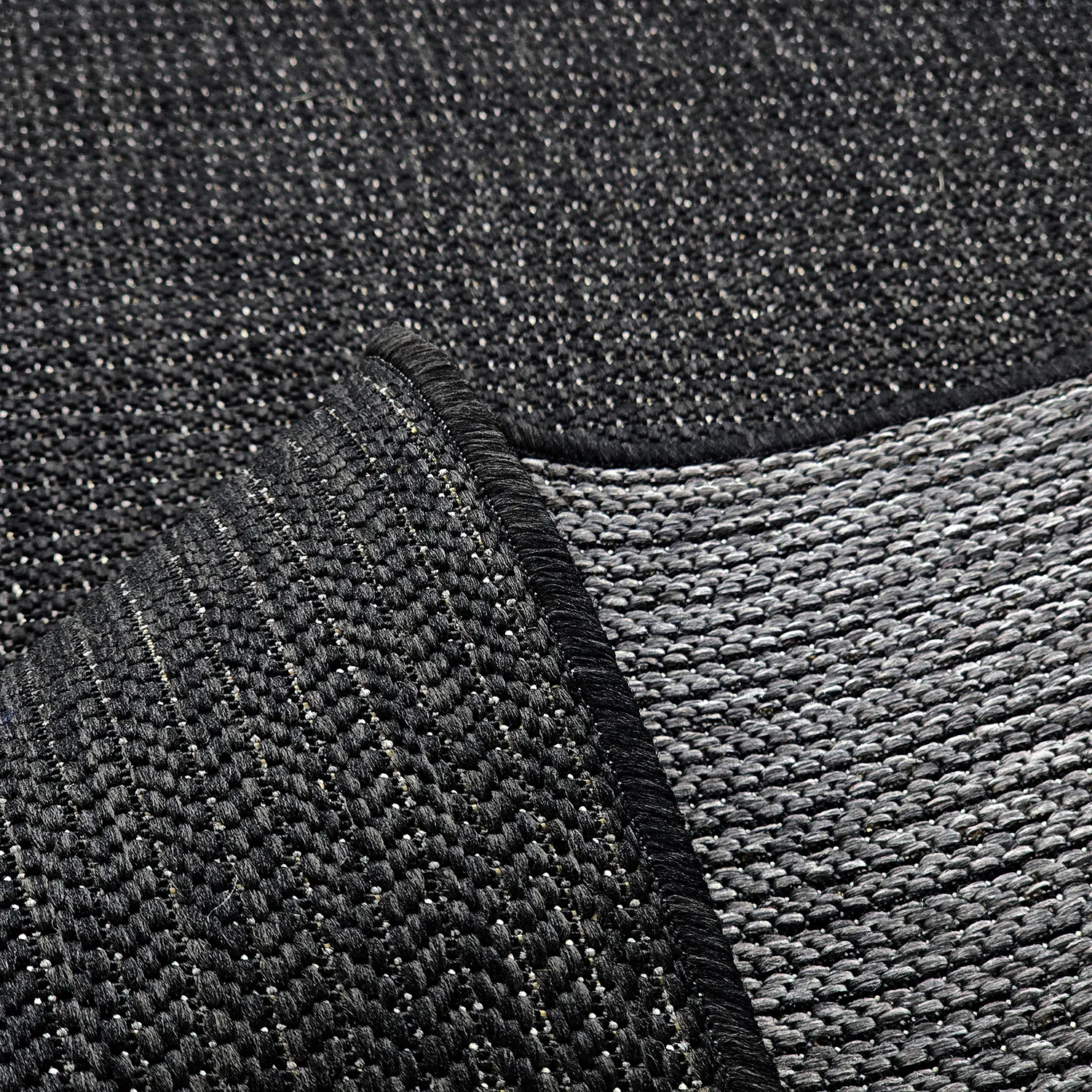 Teppich für innen und außen - utomhusmatta - Arlo (schwarz)