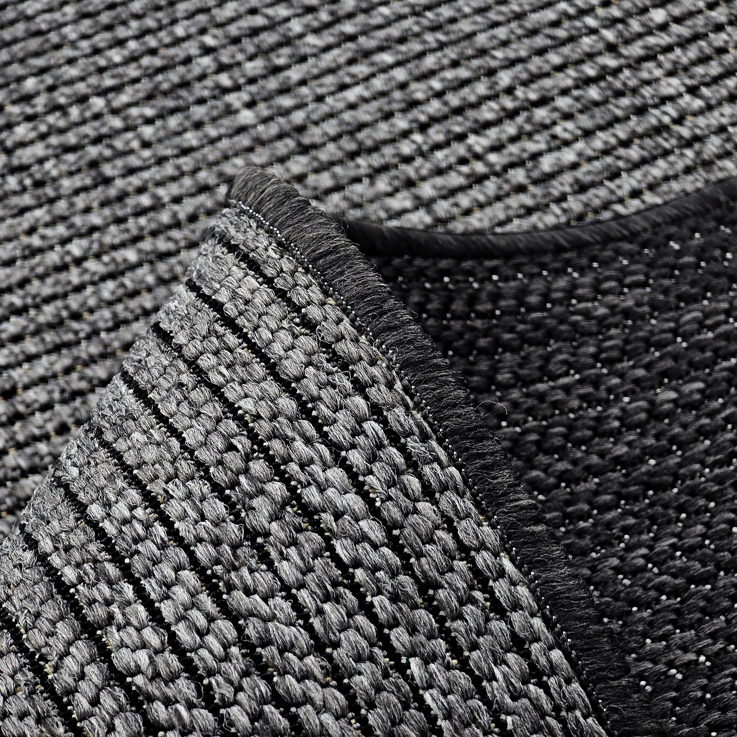 Teppich für innen und außen - utomhusmatta - Arlo (schwarz)
