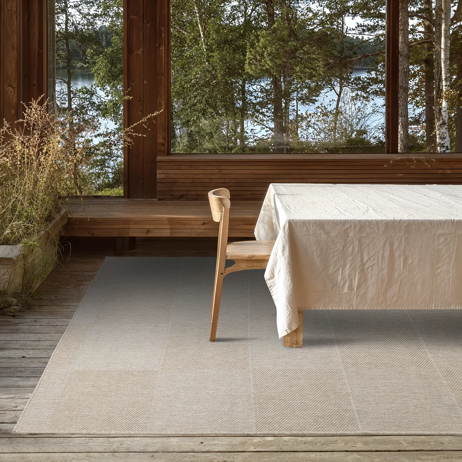 Teppich für innen und außen - utomhusmatta - Ava (beige)