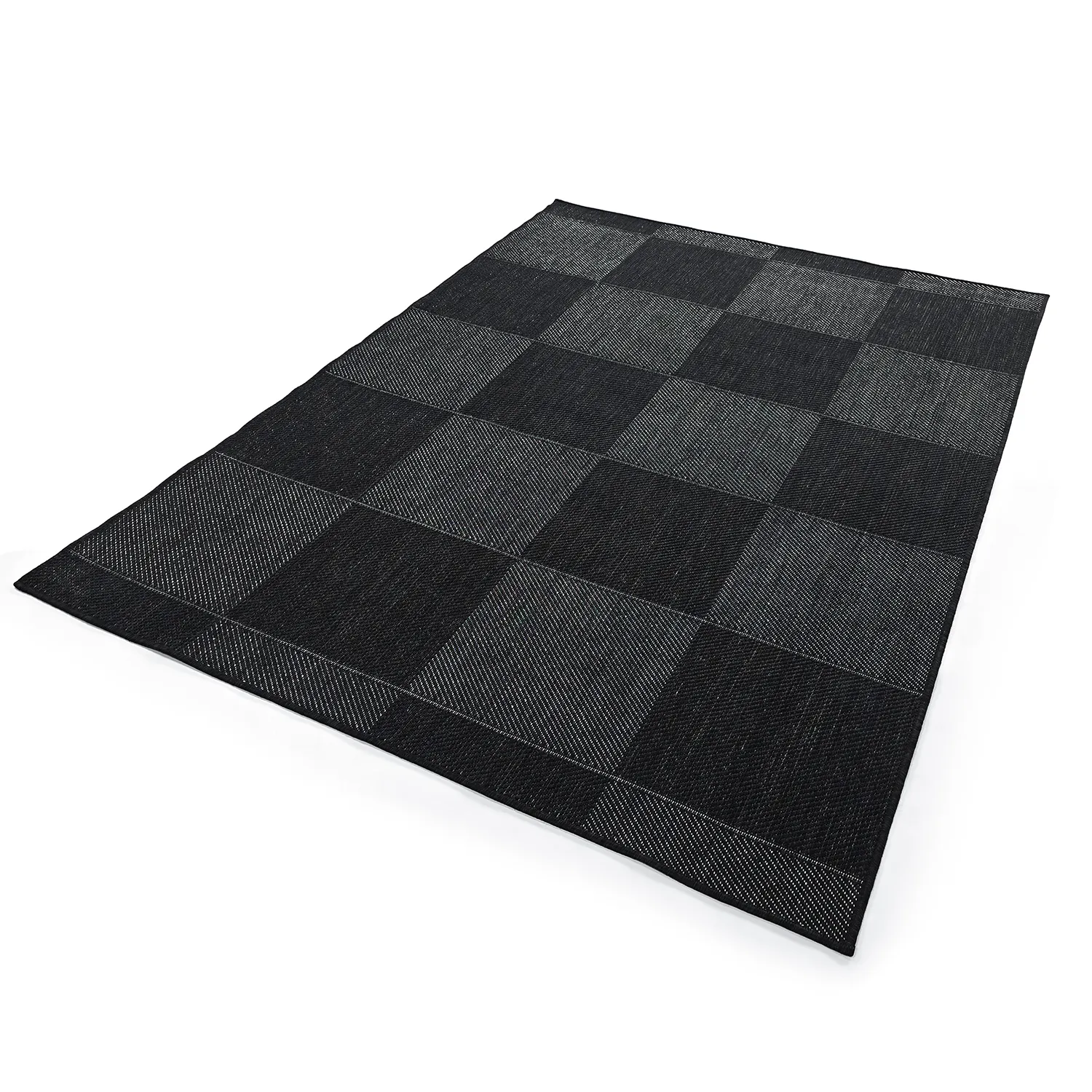 Teppich für innen und außen - utomhusmatta - Ava (schwarz)