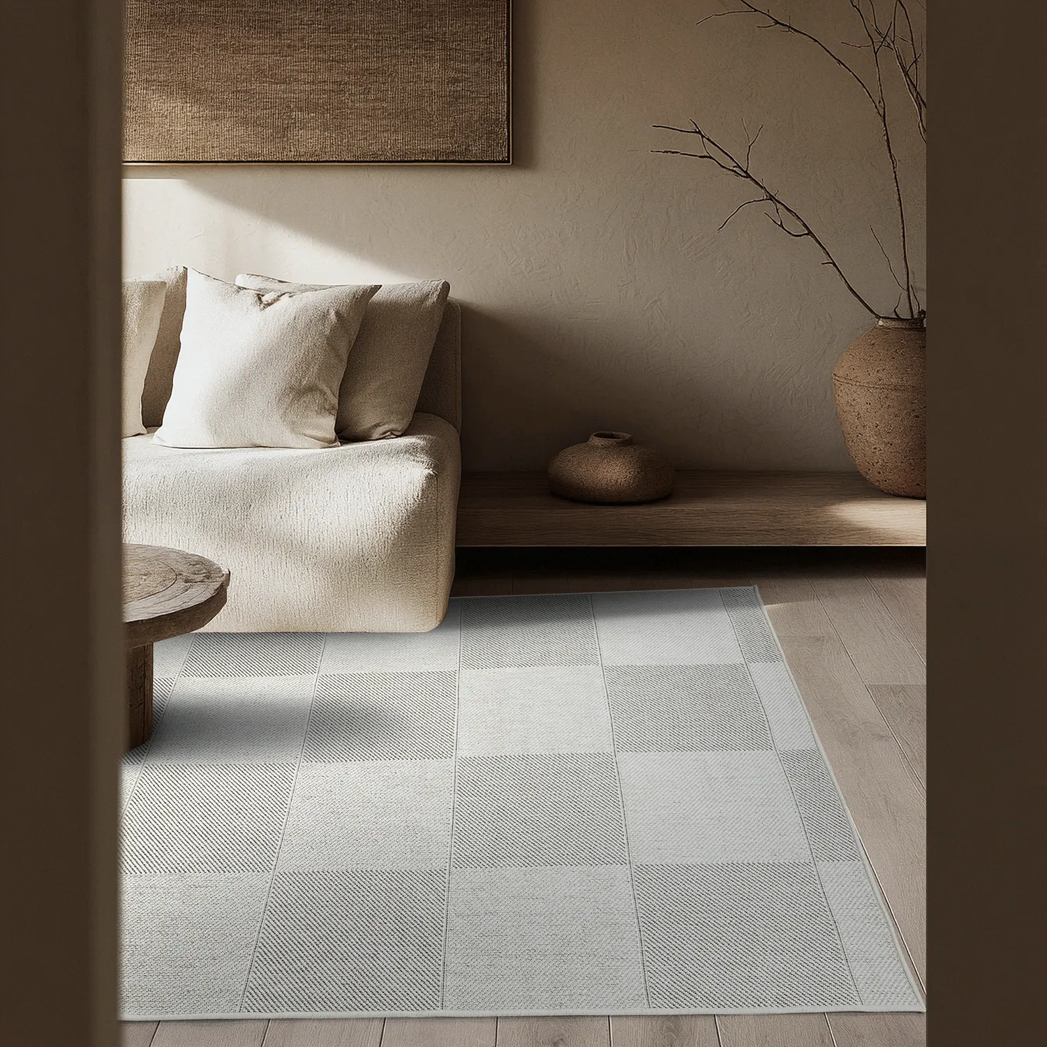 Teppich für innen und außen - utomhusmatta - Ava (weiß)