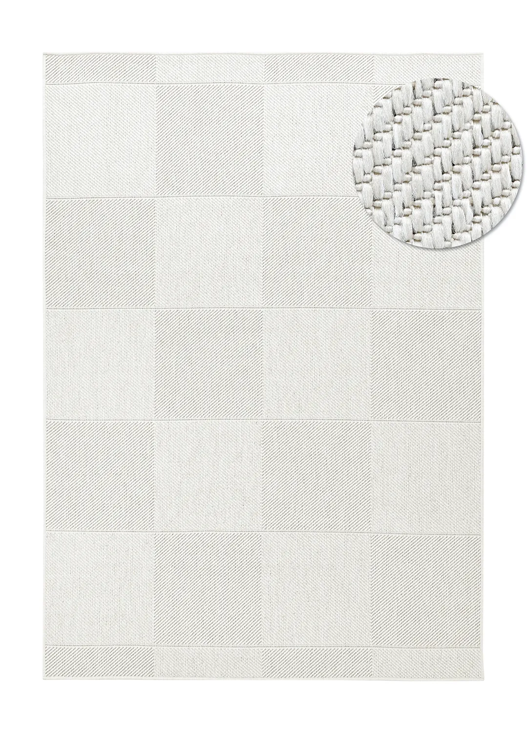 Teppich für innen und außen - utomhusmatta - Ava (weiß)