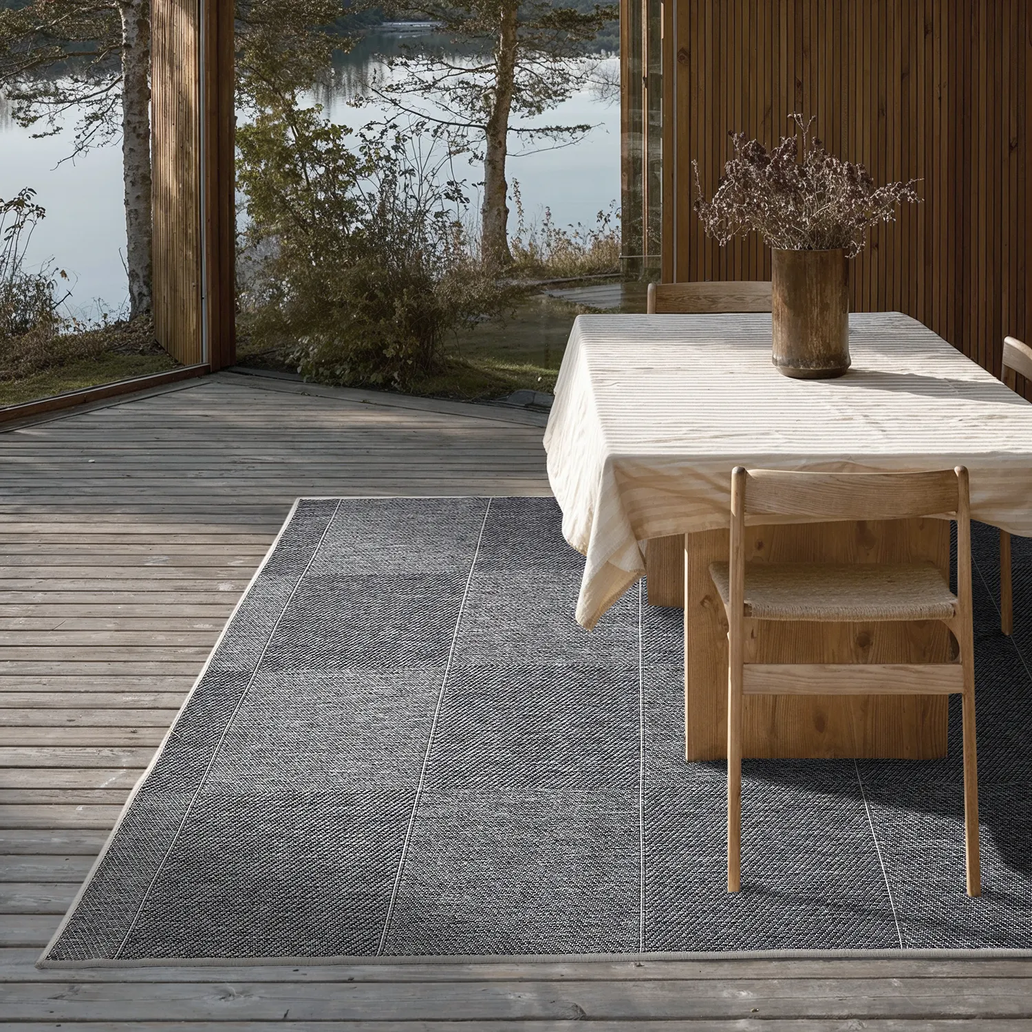 Teppich für innen und außen - utomhusmatta - Ava (weiß)