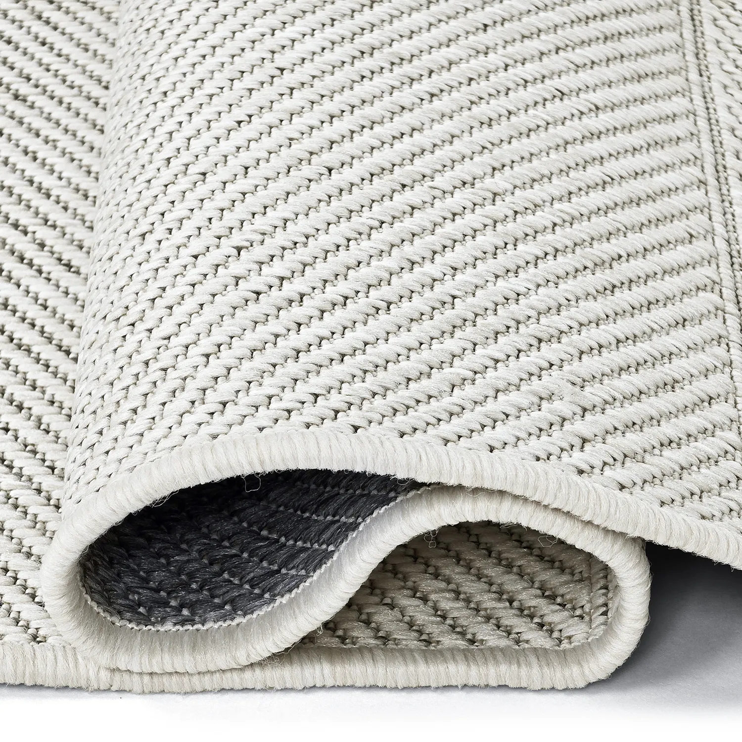 Teppich für innen und außen - utomhusmatta - Ava (weiß)