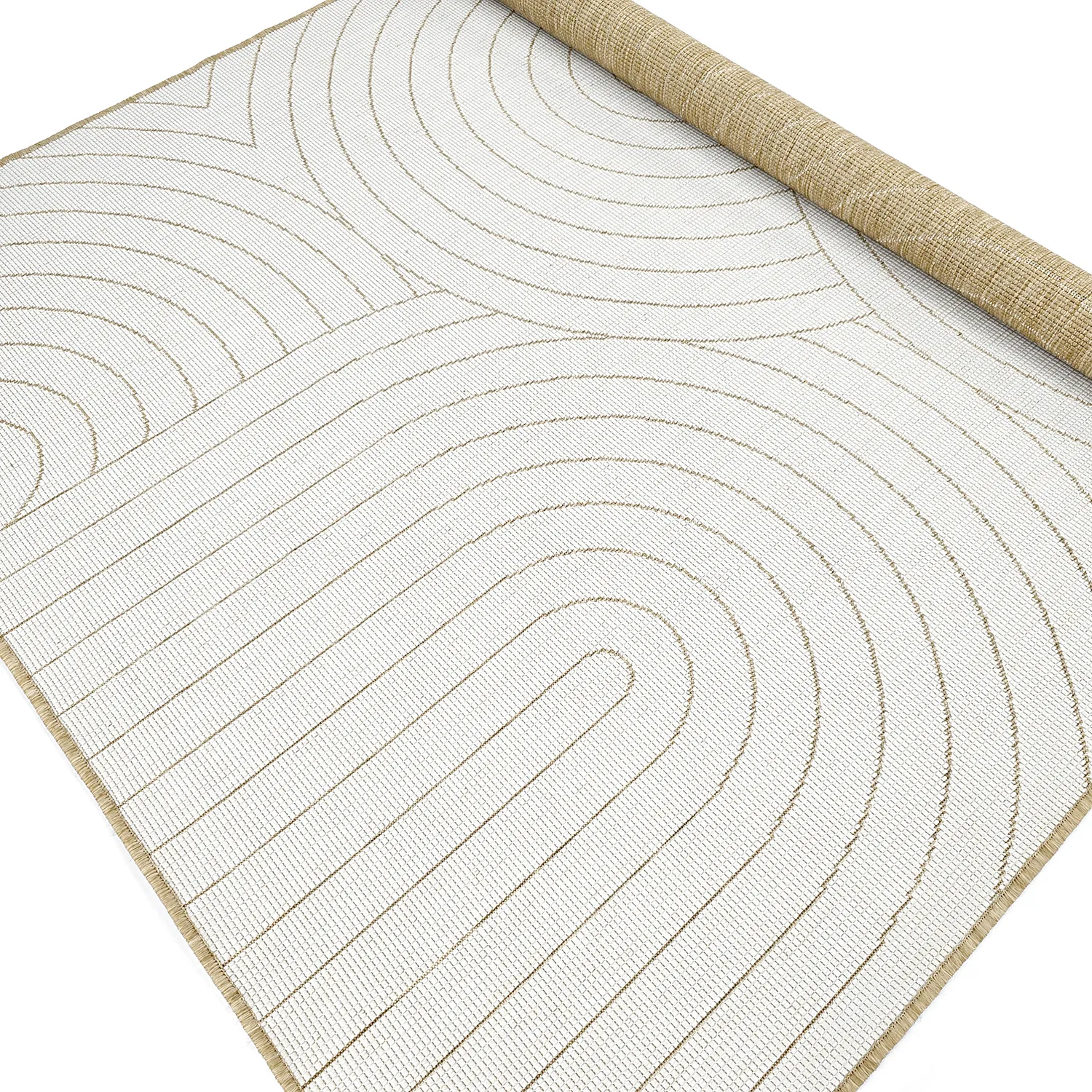 Teppich für innen und außen - utomhusmatta - Hayden (natur)