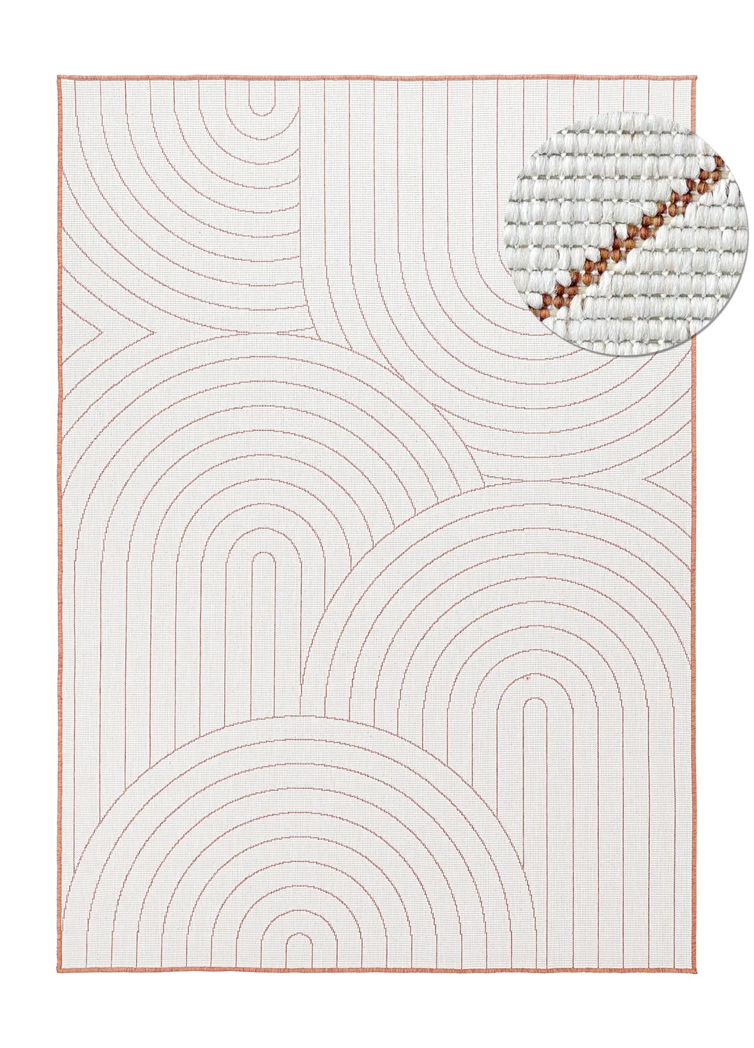 Tapis Intérieurs/Extérieurs - utomhusmatta - Hayden (rouge)