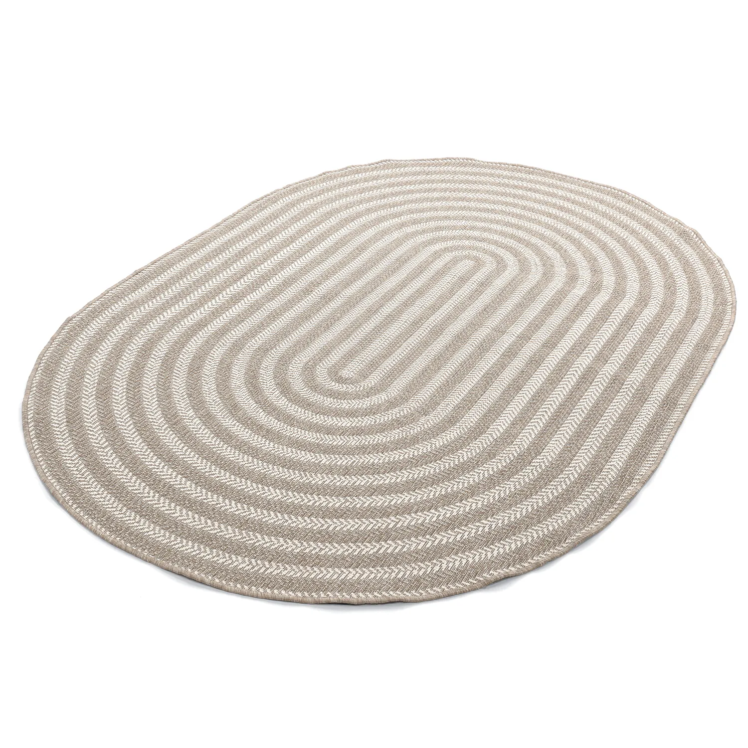 Ovaler Teppich - Indoor/outdoor Leander (beige)