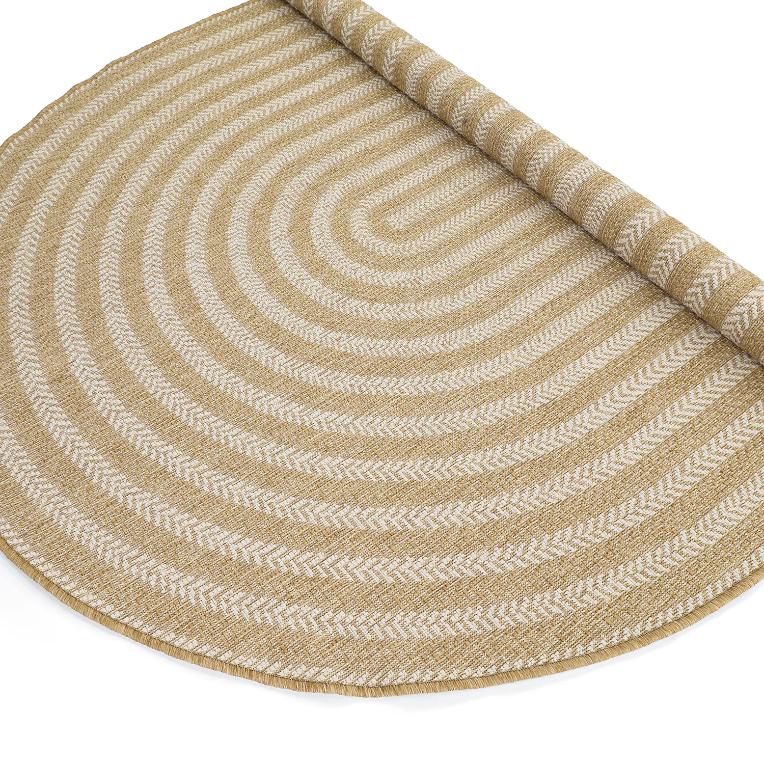 Ovaler Teppich - Indoor/outdoor Leander (natur)